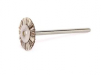 Spazzolini miniatura ORO con gambo forma GAMMA /Mounted brush disc ORO shape GAMMA