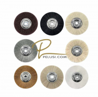 SPAZZOLE BLOCCATE JOTA MARCA U.T.G.  / METAL HUB BRUSH ITALY