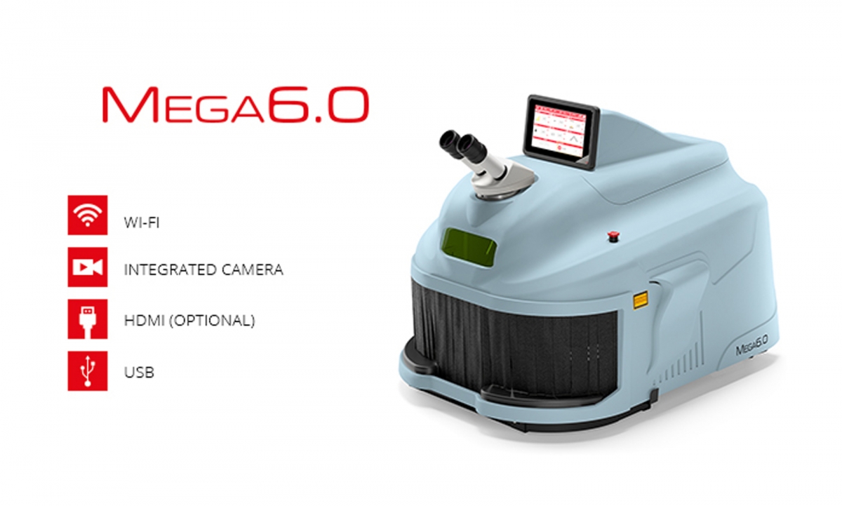 SALDATRICE LASER MEGA 6.0 ENERGIA 255 J - Pelusi