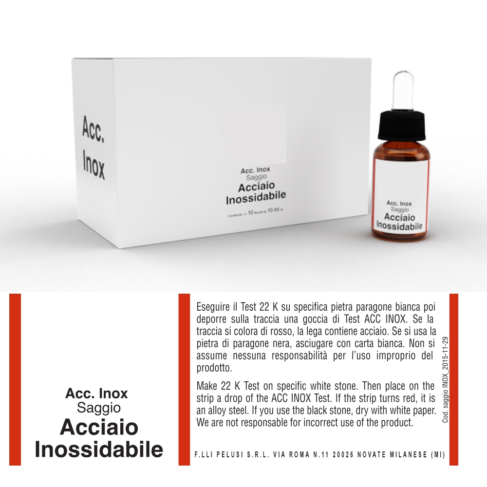 Cofanetto di competenza per testare oro, gioielli, monete in oro 14-18-24 carati, reattivi/soluzioni in 5 ml, lente d'ingrandimento da gioielliere, pietra di tocco, ditalini, microfibra