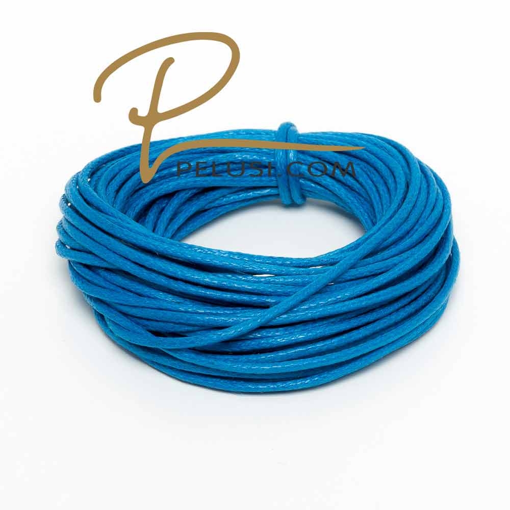 PH PandaHall 1 rotolo da 0,5 mm filo di cotone cerato tondo perline stringa di perline 116 iarde per rotolo rocchetto per creazione di gioielli e forniture per macramè, viola