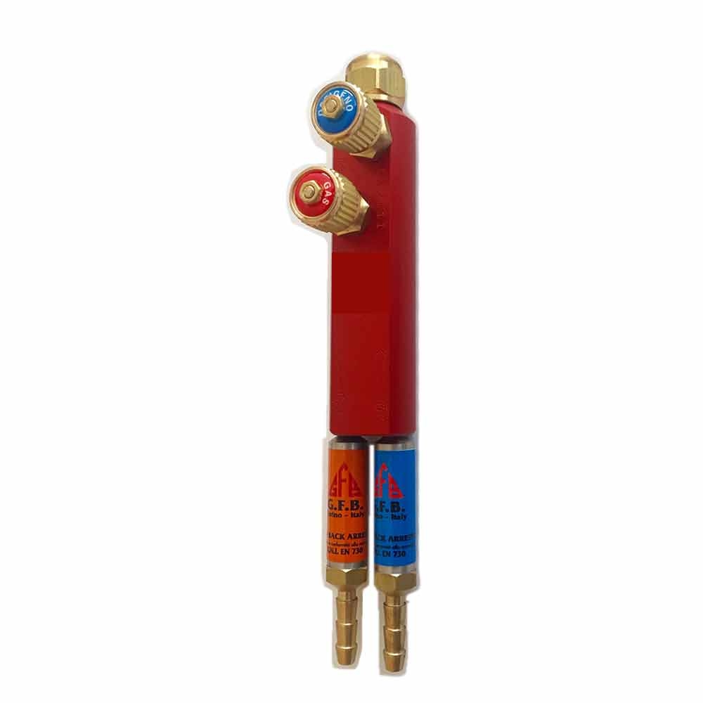 Cannello A Gas Portatile Con Doppia Apertura – Torcia GPL Per Saldatura, Riscaldamento E BBQ, Impugnatura Comoda E Robusta