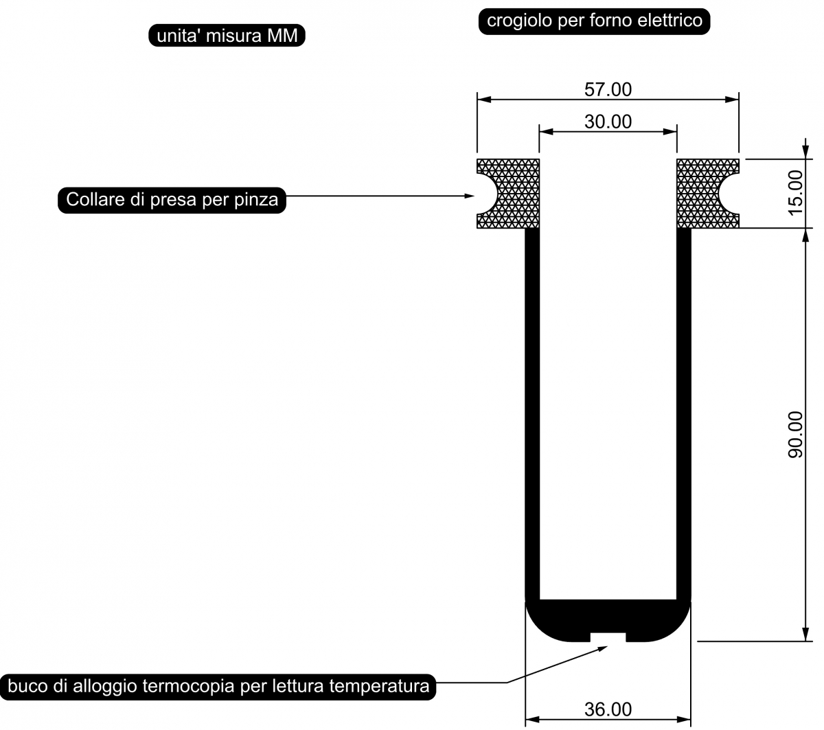 Asta In Grafite Per Crogiolo | Lunghezza 30.5 Cm, Diametro 1.2 Cm | Per Fusione Oro, Argento E Rame | Ideale Per Fonditori E Artigiani - Foto 12