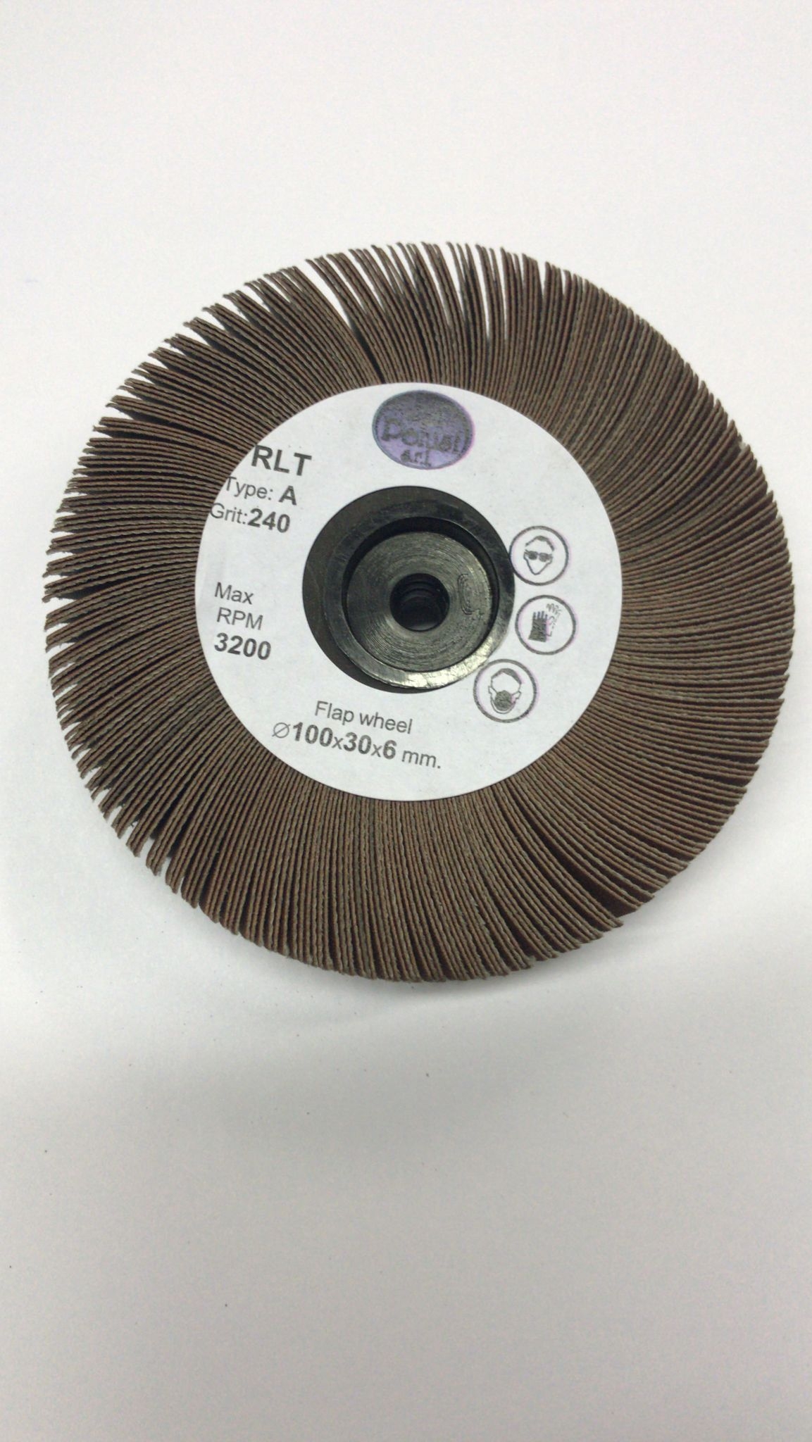 Spazzola Nodo Torto Spazzola A Ruota In Filo D'Acciaio - 125x20 Mm, Per Smerigliatrici Da Banco Utensile Smerigliatrice - Foto 5