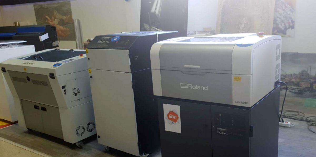 INCISORE LASER LV180 CO2 ROLANDENGRAVING LASER MACHINE LV180 ROLAND