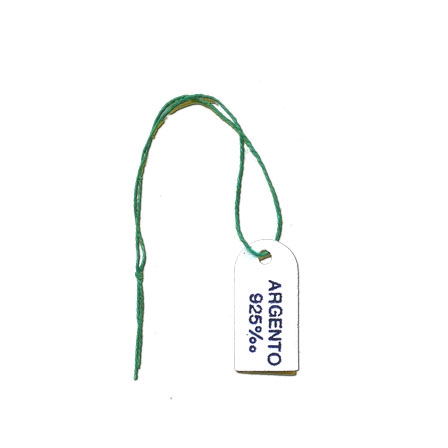 Pokorny 100 Etichette In Cartoncino Con Filo - 36 X 53 Mm - Ideali Per Prezzo Gioielli E Bigiotteria