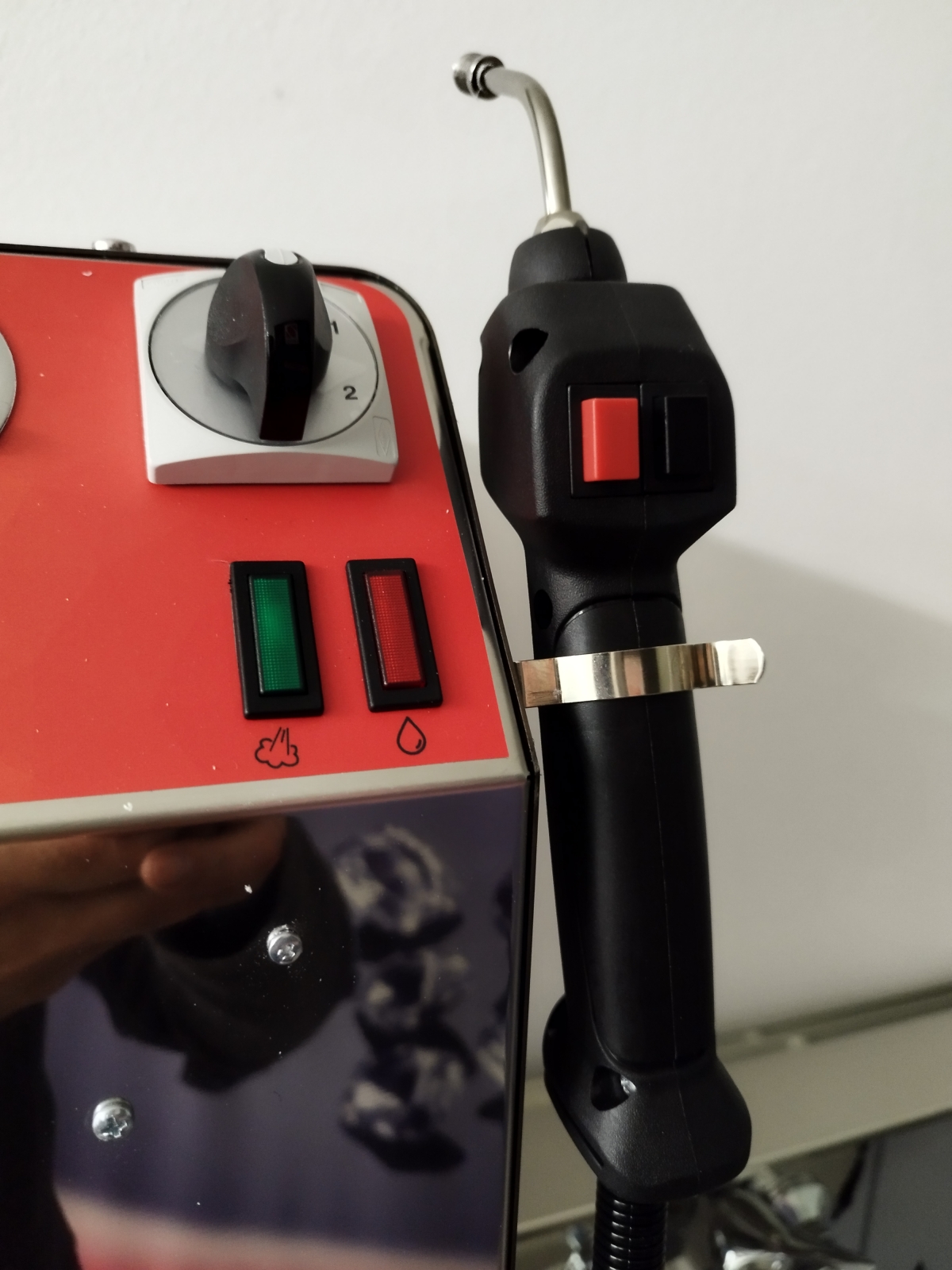 JET STEAM CLEANING MACHINE "VAPORDENT SENIOR"MANUAL REFILL BF 450 RM