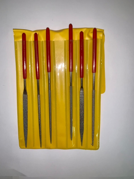 Lima Diamantata Rombica 5 Pollici - Per Vetro, Ceramica, Marmo, Con Manico In Plastica - Foto 7