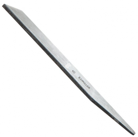 BULINO RIGATO ACCIAIO N. 8 / 10 RIGHE MULLER LINE GRAVER - Pelusi